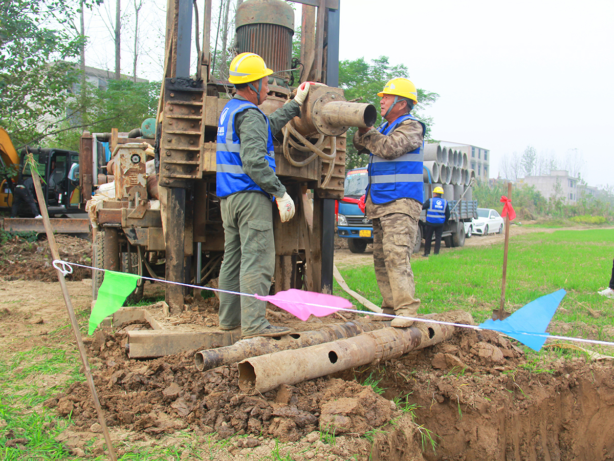 阜南縣2021年高標準農(nóng)田建設(shè)項目節(jié)水灌溉工程開工儀式3